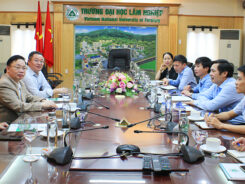 Làm việc với Hội Tri thức Khoa học và Công nghệ trẻ Việt Nam