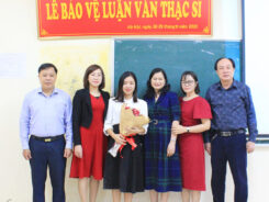 Bảo vệ luận văn thạc sĩ đợt 2 năm 2020
